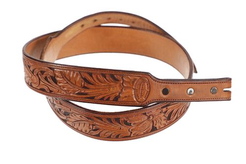 Monty Reedy Handmade Custom Leather Belt