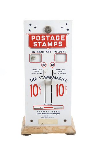 1940-60s U.S. Postage Stamps Vending Machine