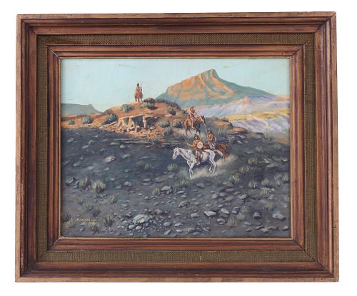 1975 Signed E.D. Wilson Oil On Canvas Painting