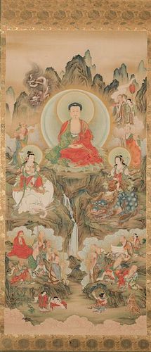 Buddhist T'aenghwa Scroll