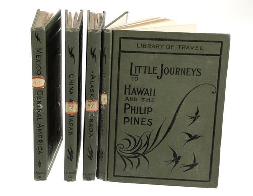 "Little Journeys" by M. M. George Book Set of 4