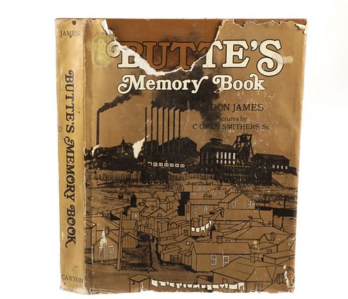 1975 1st Ed. "Butte's Memory Book" by Don James