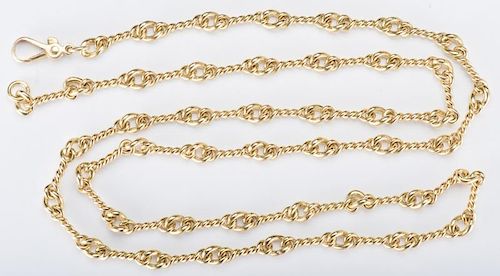 18K Necklace or Watch Chain