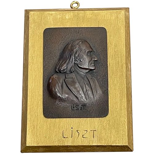 MUSIC PIANIST COMPOSER WALL PLAQUE