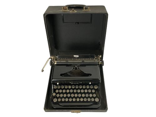 1935 Royal Model O Typewriter with Touch Control