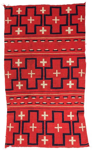 A Navajo Late Classic child's blanket