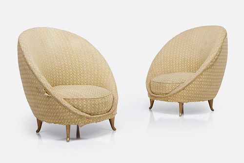 Guglielmo Veronesi, Petite Lounge Chairs (2)