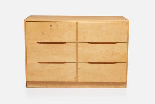 Alvar Aalto, Six-Drawer Dresser