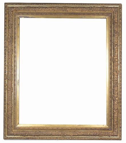 American 1890's Gilt Wood Frame- 40 1/8 x 33 1/8