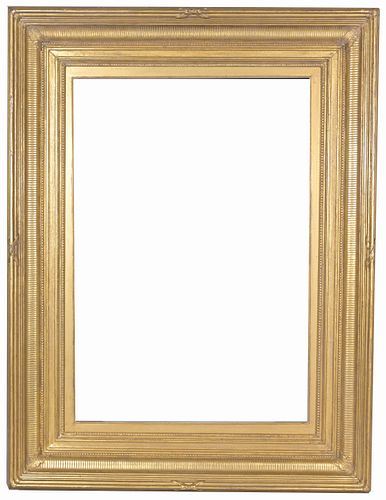American School Gilt/Wood Frame - 25.75 x 17.75