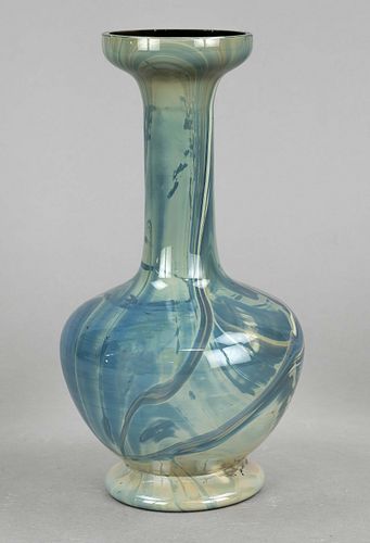 Lithyaline glass vase, c. 1930
