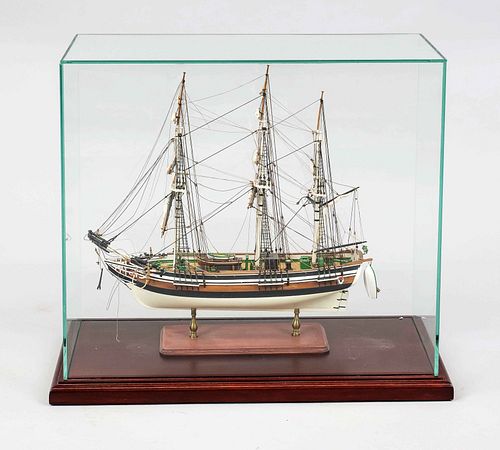 Model ship without name, 20th