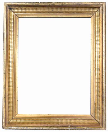 American School Gilt/Wood Frame- 18 1/8 x 14 5/8