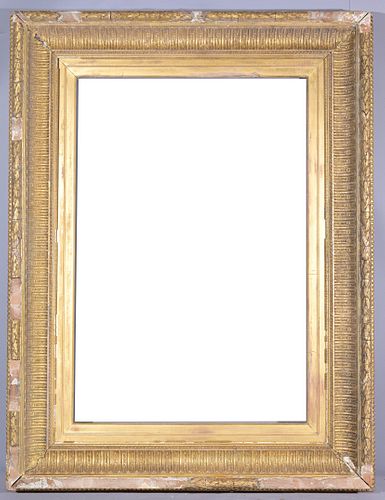 Large Antique European Gilt Frame - 35.5 x 24