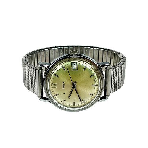 Timex Watch with Stainless Steel Stretch Band