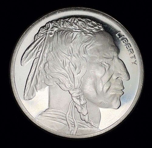 Buffalo  Golden State Mint Proof 1 ozt .999 Silver