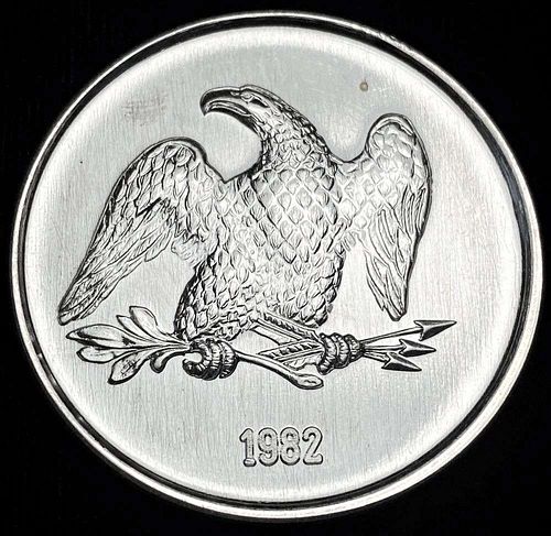 1982 NTF Eagle 1 ozt .999 Silver