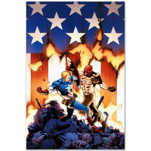 Marvel Comics "Ultimate Avengers #8" Numbered Limited Edition Giclee on Canvas by Carlos Pacheco with COA.