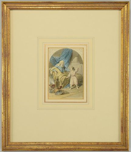 Henry James Richter Watercolor