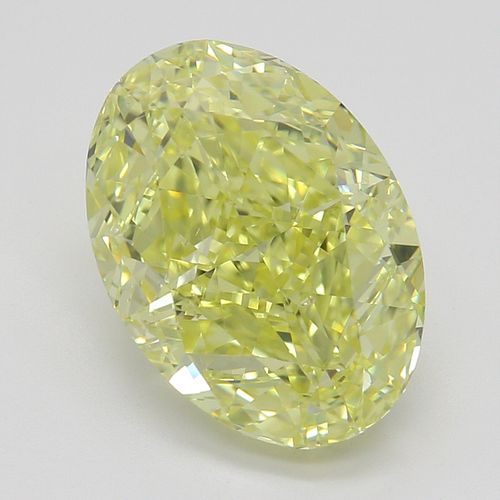 3.22 ct, Natural Fancy Intense Yellow Even Color, SI1, Oval cut Diamond (GIA Graded), Appraised Value: $135,200 