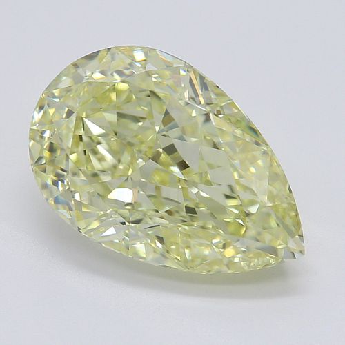 3.01 ct, Natural Fancy Yellow Even Color, VS1, Pear cut Diamond (GIA Graded), Appraised Value: $109,500 