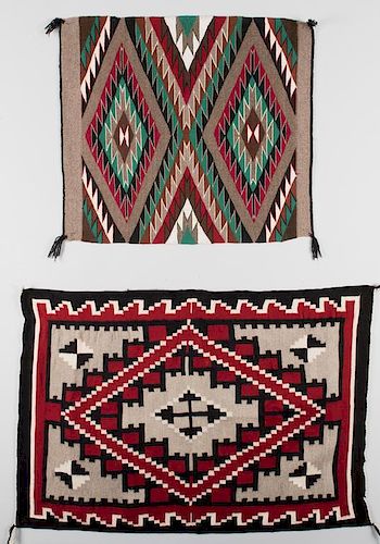 2 Navajo Rugs, Ganado & Eyedazzler