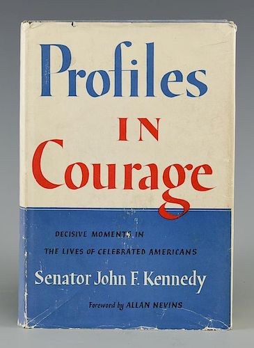 John F Kennedy autographed book