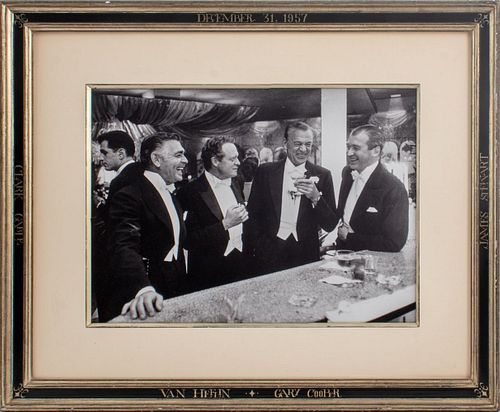 Slim Aarons "Kings of Hollywood" Photograph
