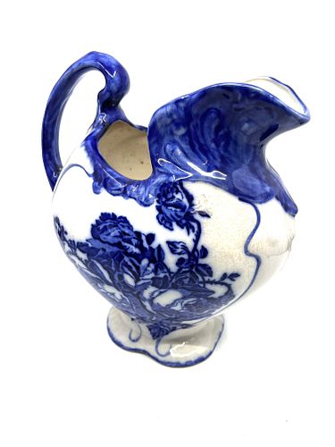 Blue and White stoneware Water Jug