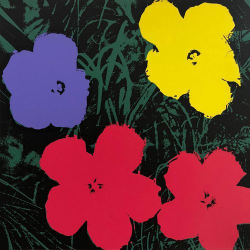 Andy Warhol- Silk Screen "Flowers 11.73"