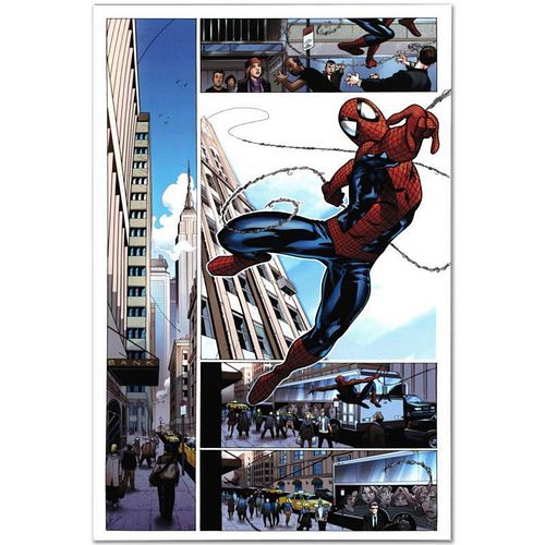 Marvel Comics "Astonishing Spider-Man & Wolverine #1" Numbered Limited Edition Giclee on Canvas by Adam Kubert with COA.