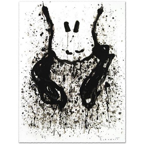 Watchdog 6 O'Clock Limited Edition Hand Pulled Original Lithograph by Renowned Charles Schulz Protege, Tom Everhart. Numbered and Hand Signed by the A