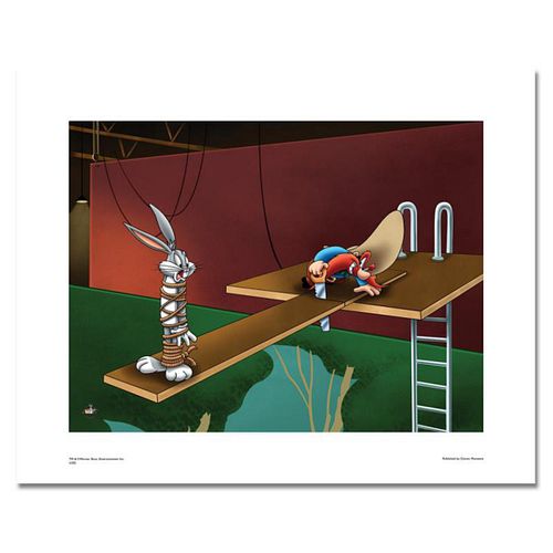 High Diving Hare Numbered Limited Edition Giclee from Warner Bros, with Certificate of Authenticity.