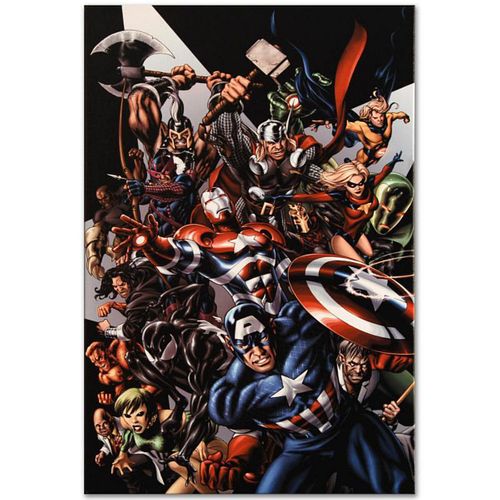 Marvel Comics "Avengers Assemble #1" Numbered Limited Edition Giclee on Canvas by Mike McKone with COA.