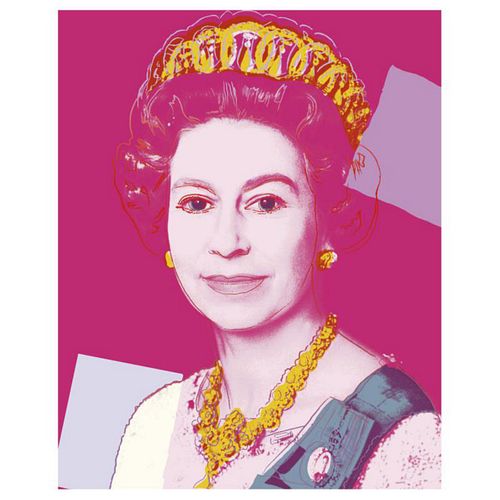 Andy Warhol "Queen Elizabeth II of the United Kingdom 336" Limited Edition Silk Screen Print from Sunday B Morning.