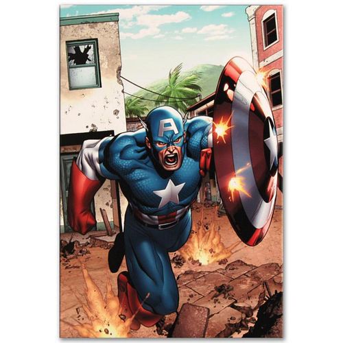 Marvel Comics "Marvel Adventures: Super Heroes #8" Numbered Limited Edition Giclee on Canvas by Clayton Henry with COA.