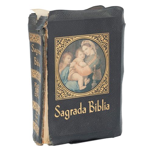 Straubinger, Juan. Sagrada Biblia.  Chicago: La Prensa Católica, 1958. Ilustrada.