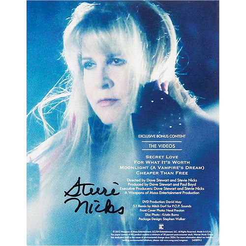 Stevie Nicks Signed Limited Edition DVD