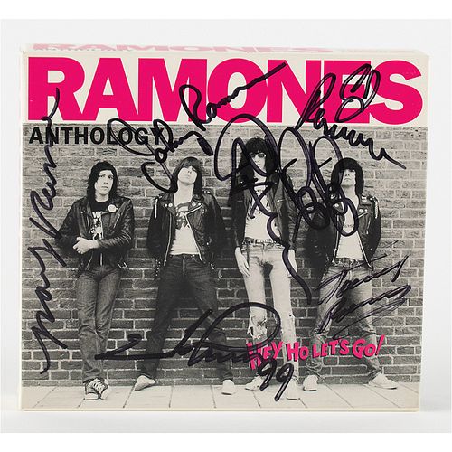 Ramones Signed CD Box Set