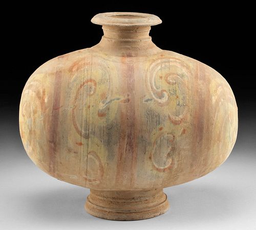 Chinese Han Dynasty Cocoon Vessel