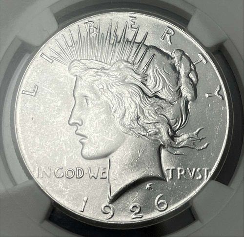 1926 Peace Silver Dollar NGC MS63