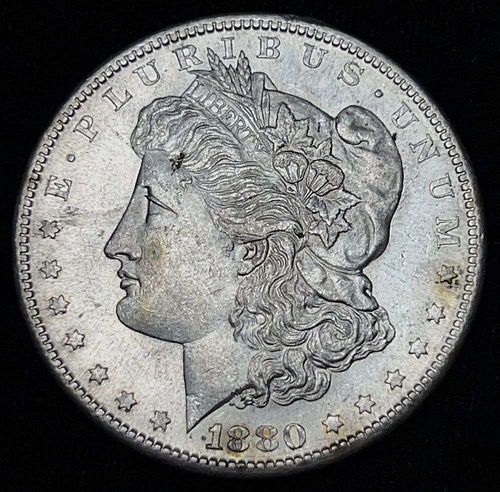 1880-S Morgan Silver Dollar MS63 