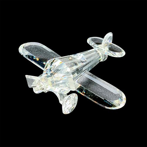 Swarovski Crystal Figurine, Aeroplane