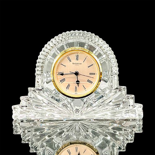 Waterford Crystal Desk Clock, Wharton Pattern