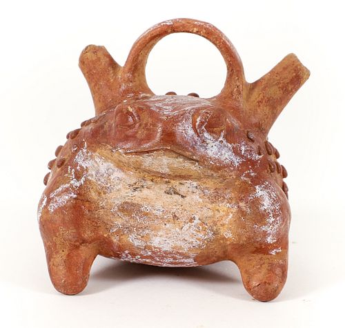 Calima Toad Effigy Vessel Colombia