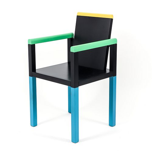 George Sowden Palace Chair for Memphis Milano 1983