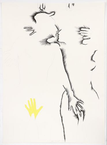 Marisol 1978 signed lithograph Untitled, No. 1