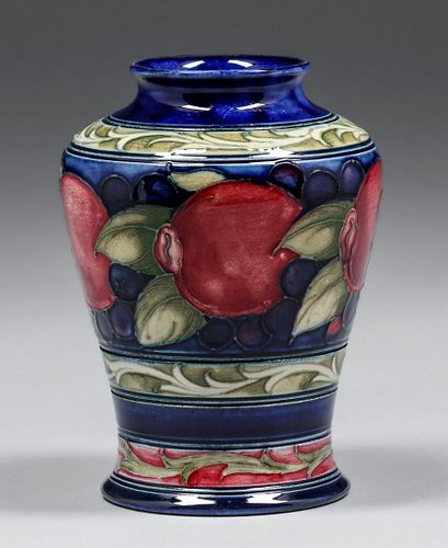 Moorcroft Pottery Pomegranate Vase c1920s