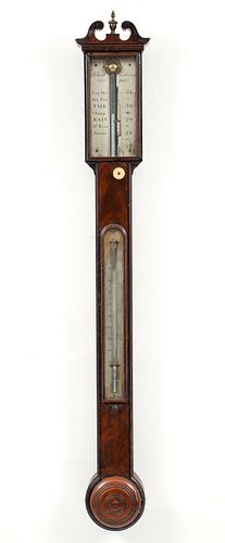 Antique English Barometer by J. Smith Royal Exchange
