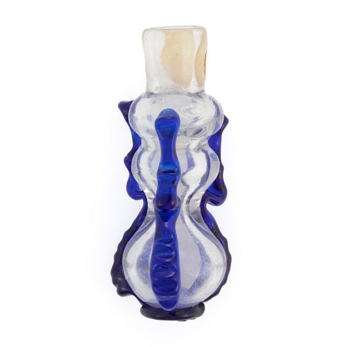 FREE-BLOWN WITH APPLIED DECORATION PUNGENT / SCENT BOTTLE